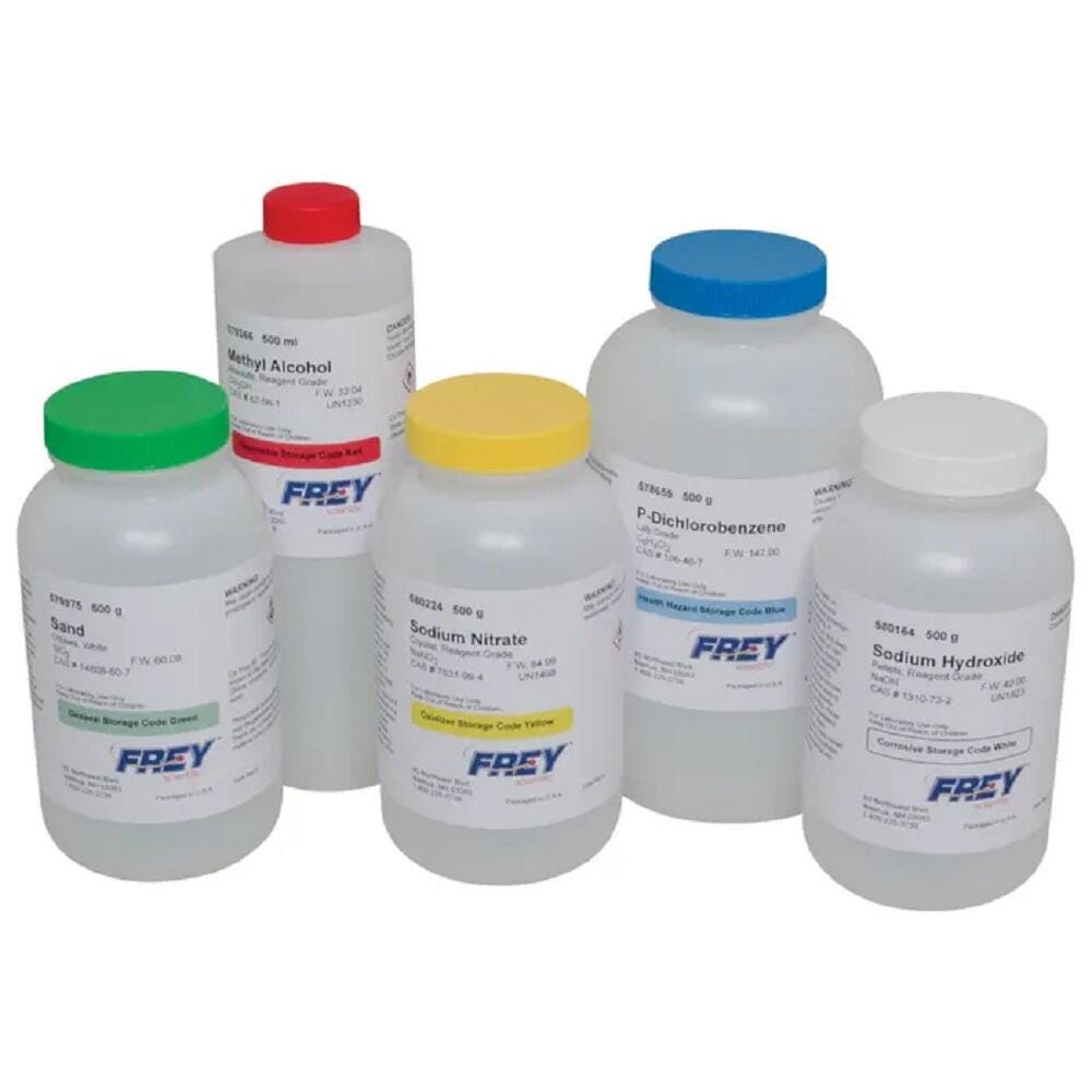 Frey Scientific Strontium Chloride, 0.1M Solution, Lab Grade, 15mL